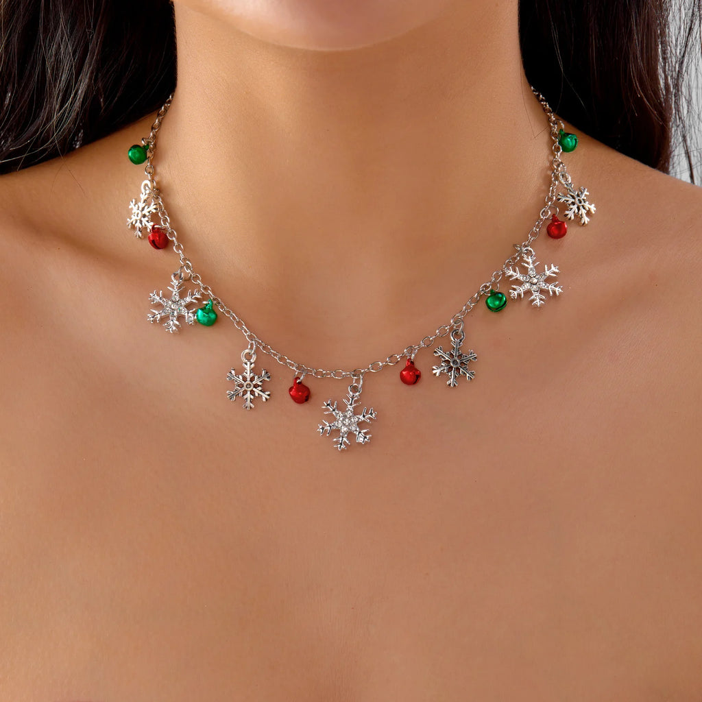 Christmas Charm Snowflake Necklace