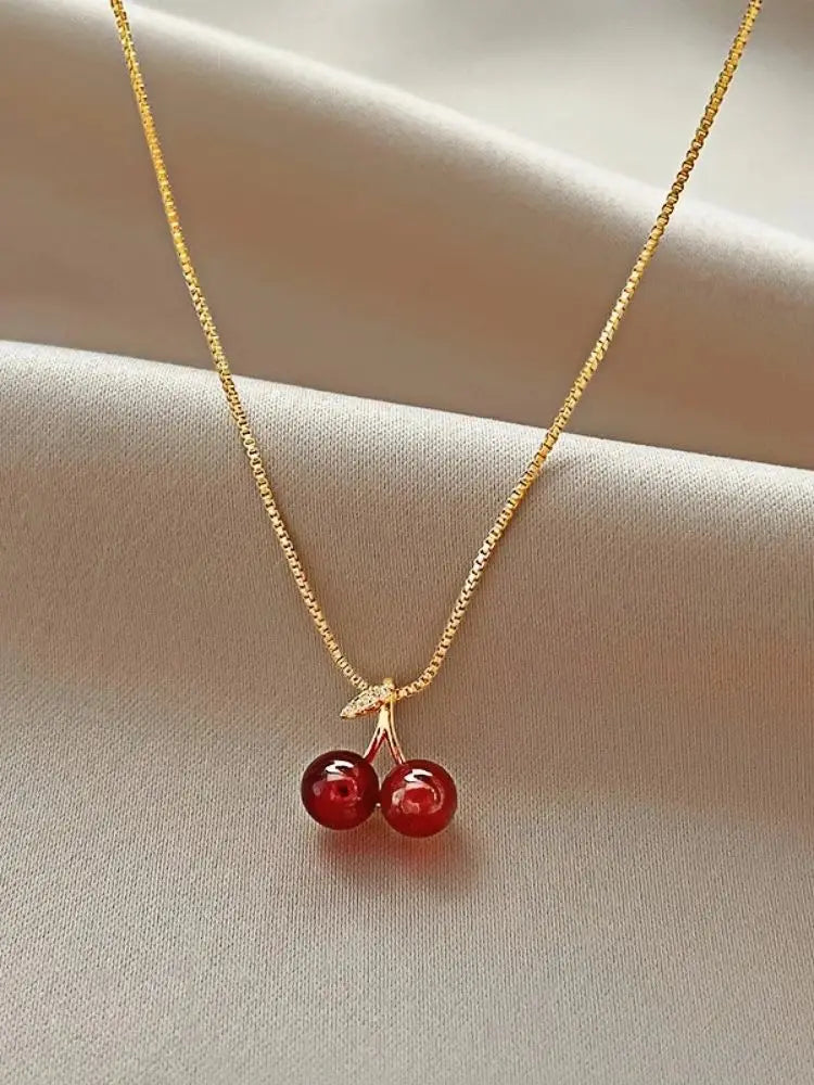 Cherry Bloom Necklace
