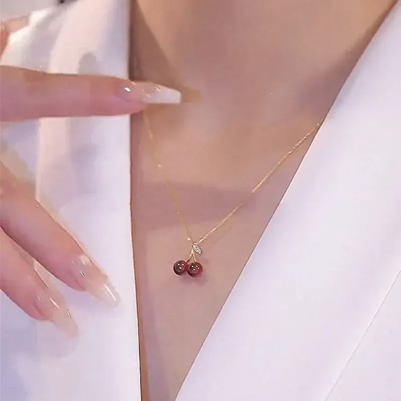 Cherry Bloom Necklace