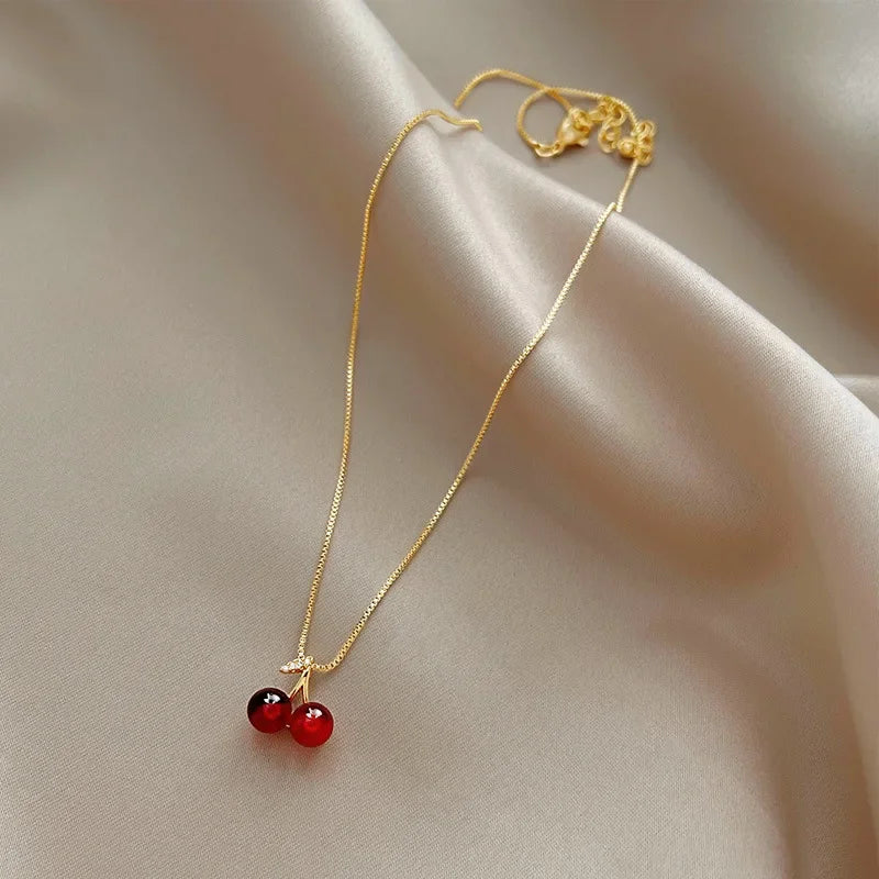 Cherry Bloom Necklace