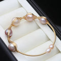 Elegant Aurora Pearl Bracelet